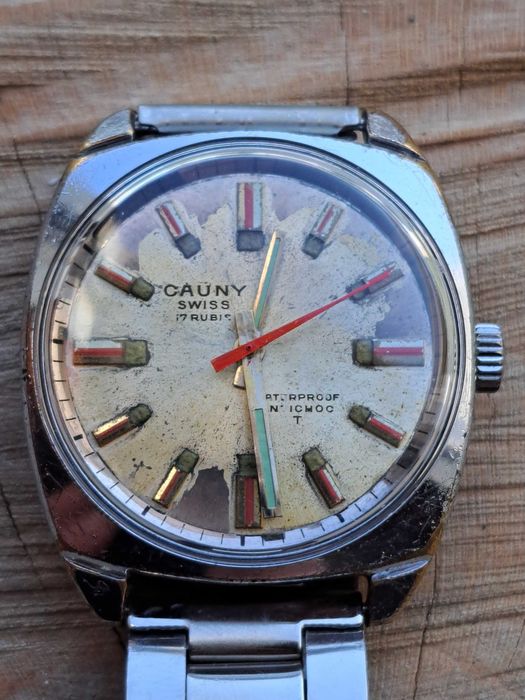 Cauny, relógio de pulso para homem