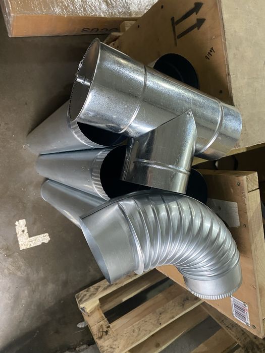 Трубы  , колено  дымохода для  буржуйки