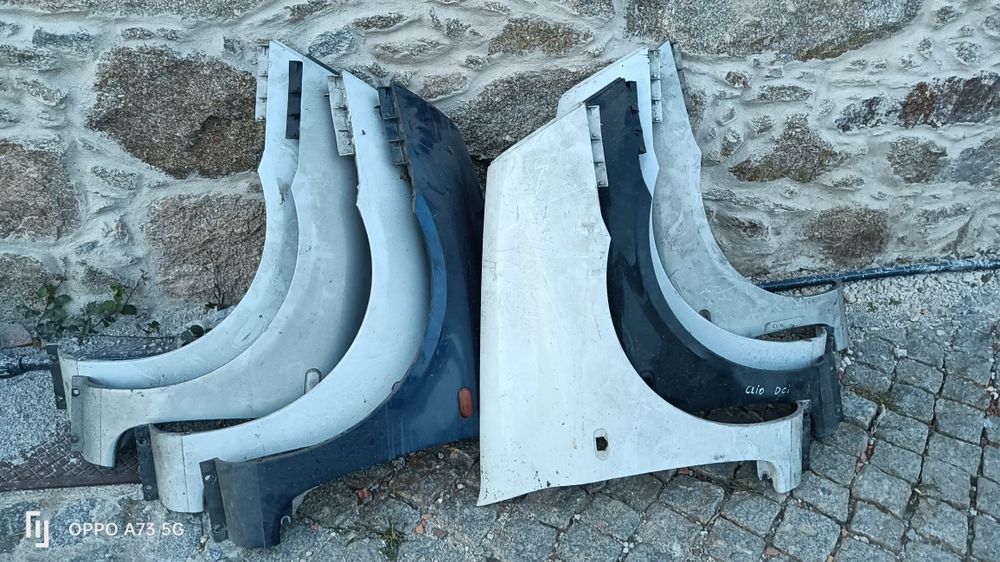 Guarda lamas Renault Clio 2 guardalamas 2° fase