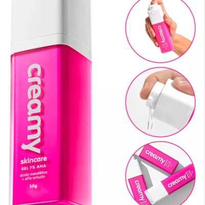 Creamy Ácido Mandélico 30g Gel Clareador Antiacne - PRONTA ENTREGA