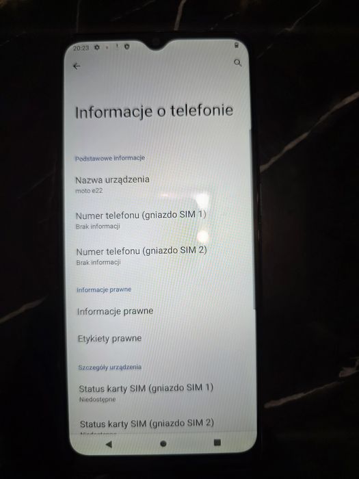 Smartfon Motorola Moto E22 4GB / 64 GB LTE dual sim