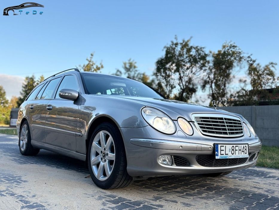 Mercedes-Benz Klasa E E500 306KM 4-MATIC Duże Serwisy Pełna Dokumentacja Nowa Pompa SBC