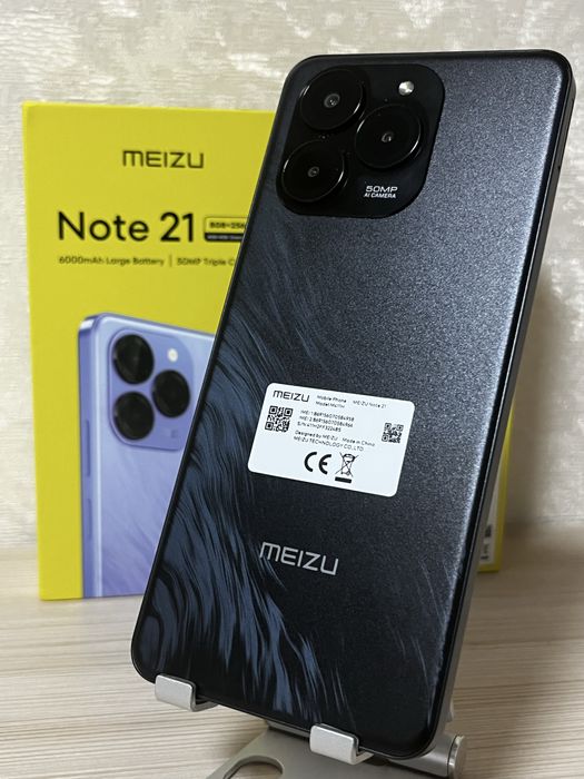 Нові !запаковані !Meіzu Note 21 8/256  6000 mAh