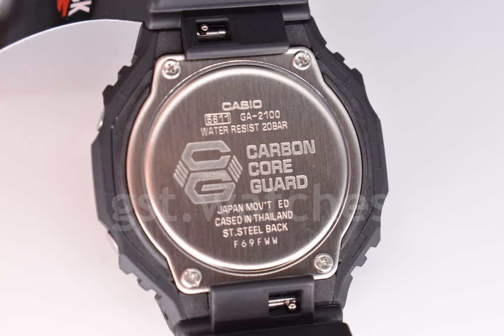 Casio G-Shock GA-2100-1A1 NEW ORIGINAL | Carbon-Core