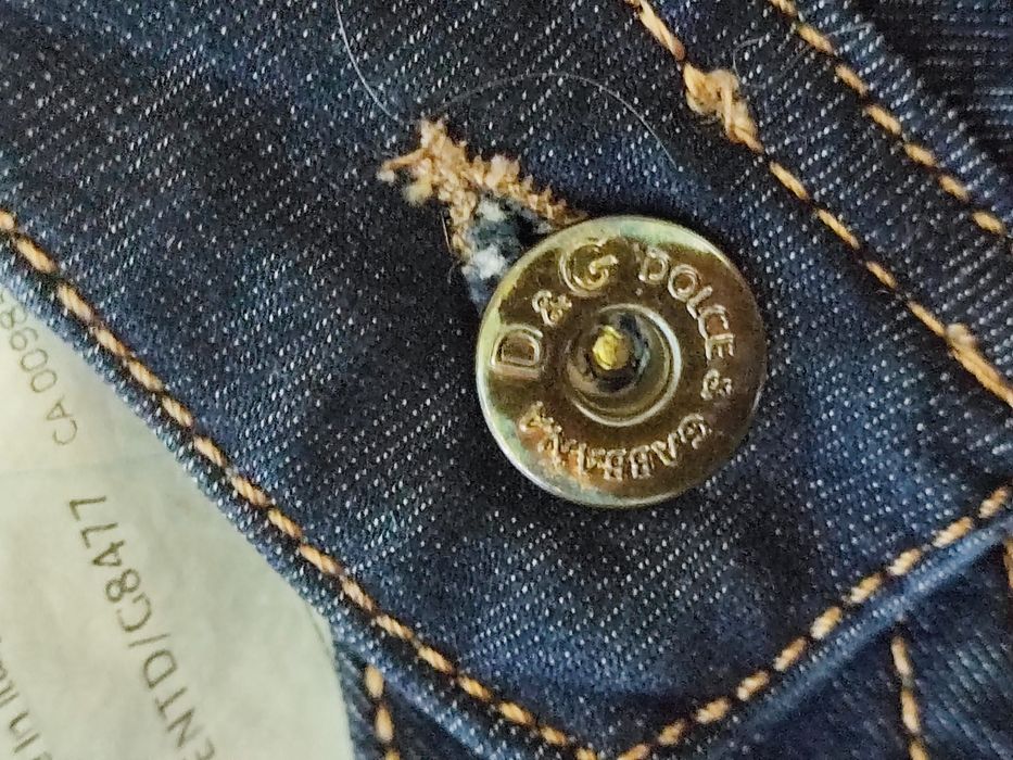 Dżinsy Dolce Gabbana rozmiar M