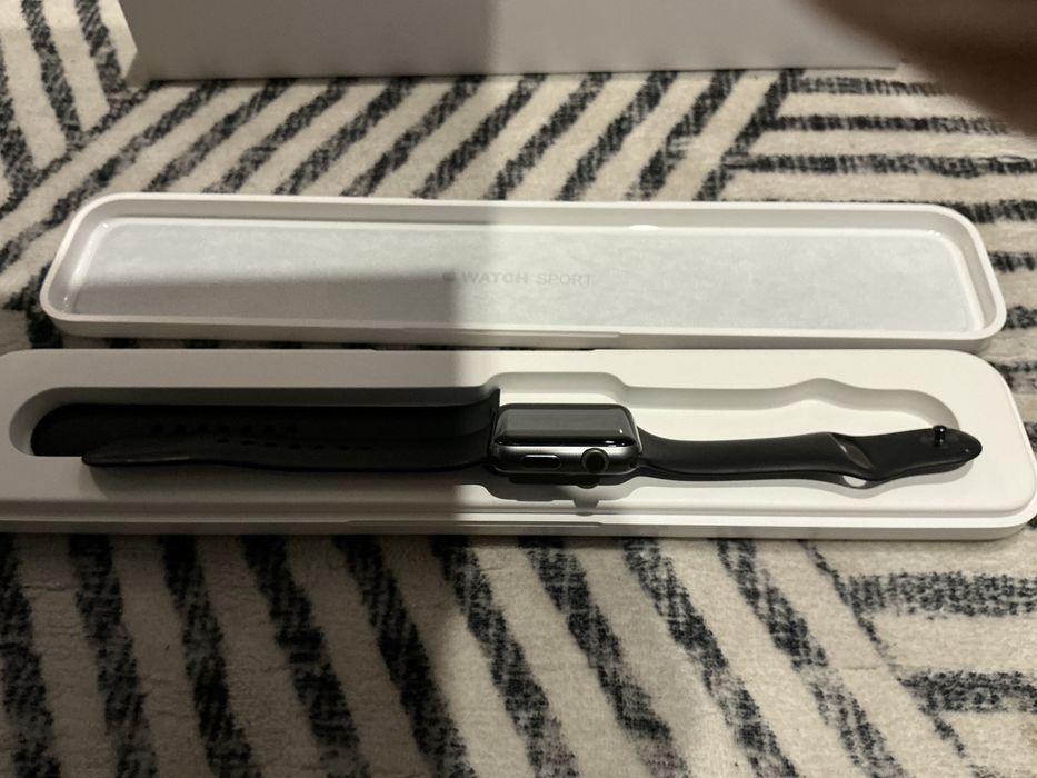 APPLE Watch 1 gen A1554 czarny sport 42mm