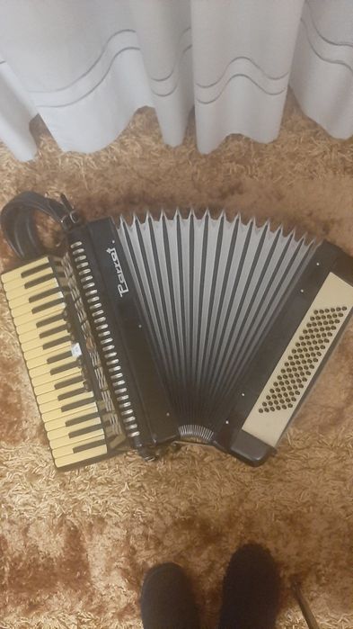 Acordeon com teclas em bom estado