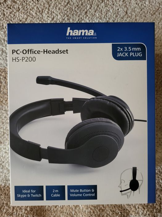 Słuchawki przewodowe Hama HS-P200