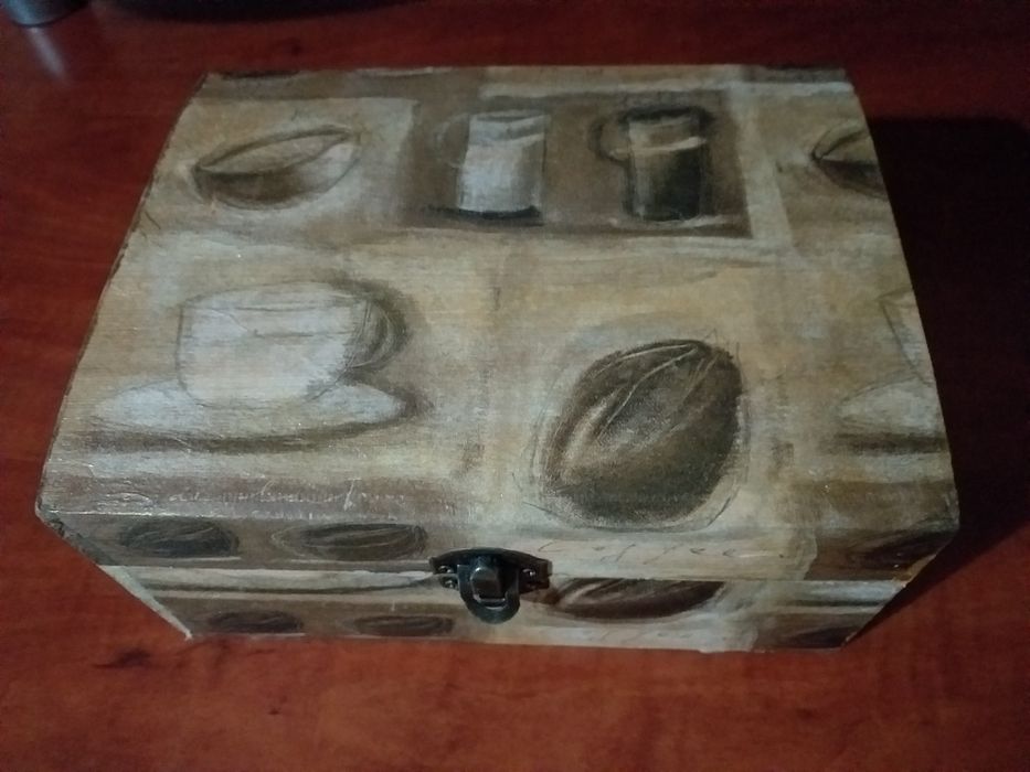 Caixa de Chá Madeira