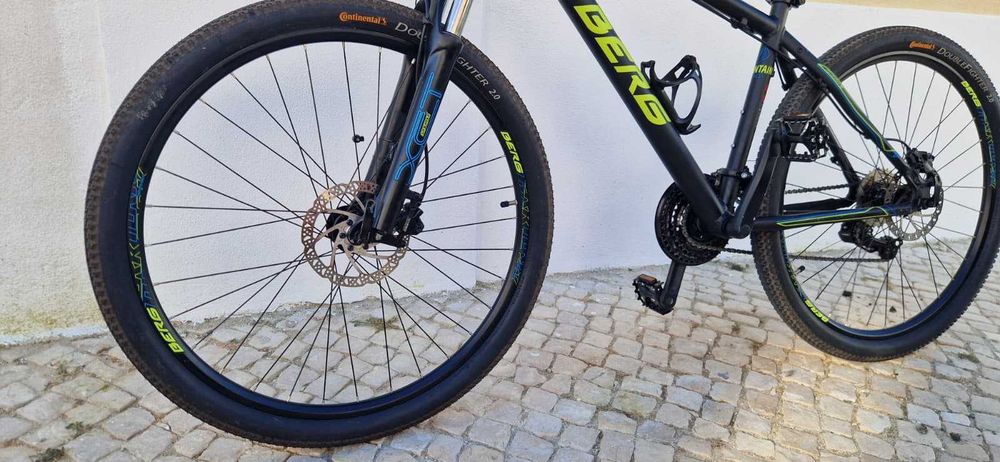 Bicicleta BERG Trailrock 50 rodas 27.5" Tamanho M em excelente estado