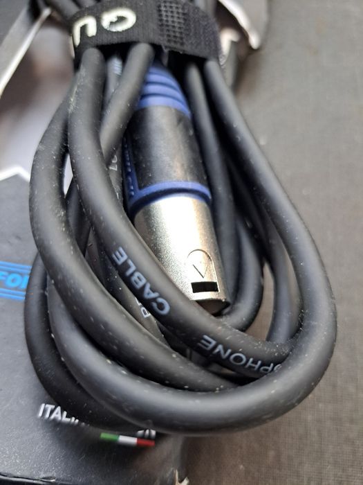 Cabo de Microfone XLR Rok Solid (Design Italiano) – Alta Performance