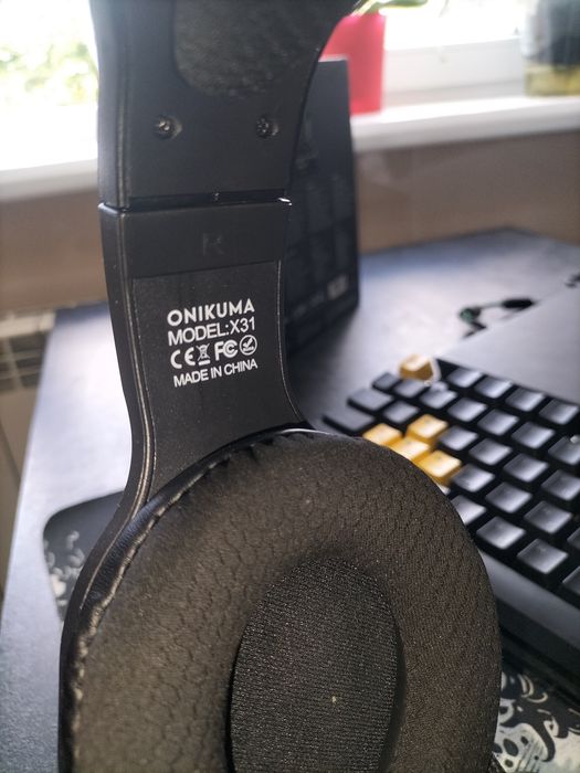 Продам ігрові навушникі ONIKUMA X31