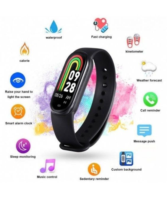 Браслет Band M8,  фітнес-ґаджет з інтелектуальними функціями