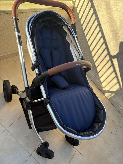 Carrinho de bebé duo Pierre Cardin Oliver azul