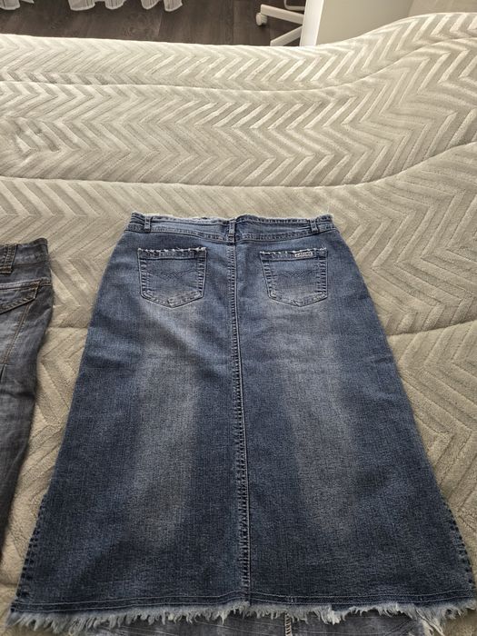 Saias de ganga tamanho s