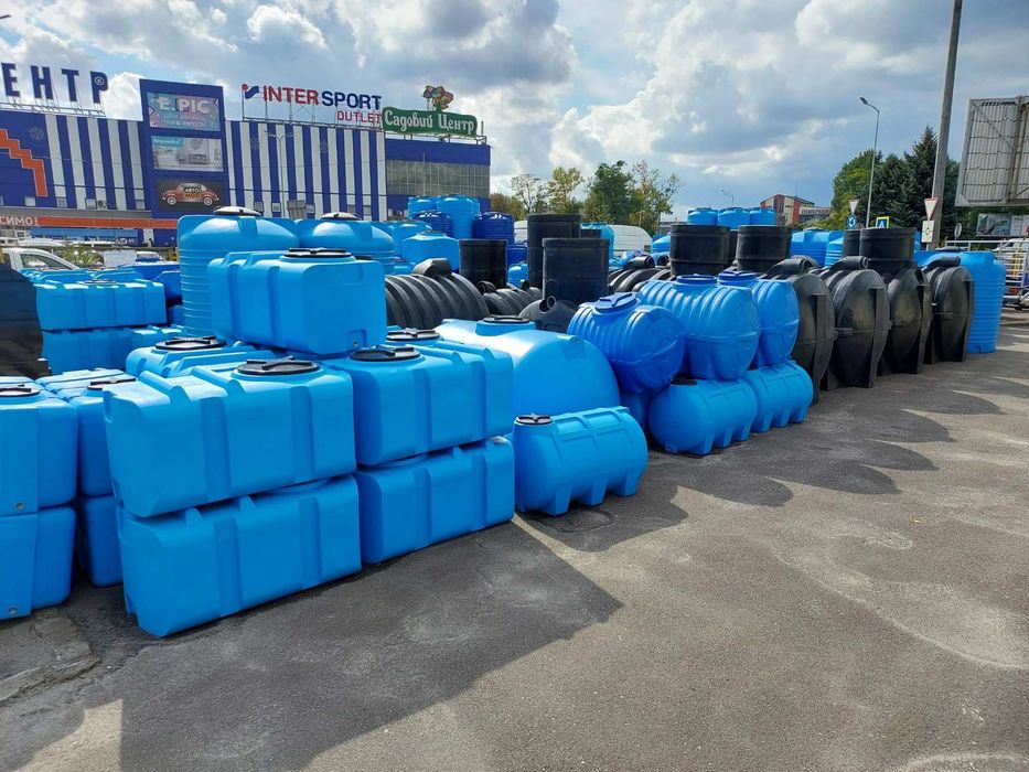 Бочка, Бак, Ємність для води, Септик.