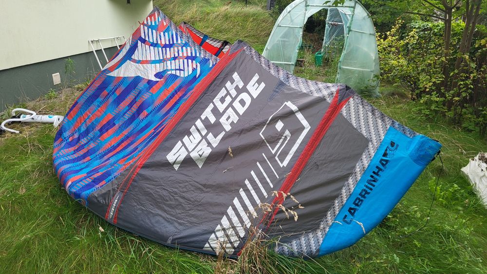 Latawiec kitesurfing Cabrinha Switchblade 12m i 9m 2016