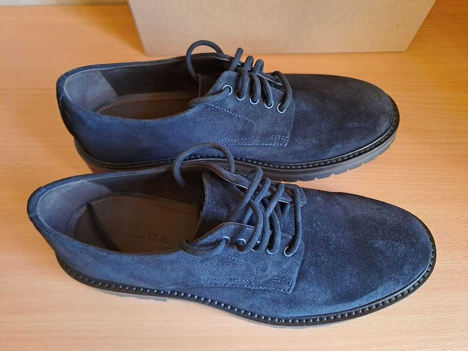 Мужские туфли, броги - Massimo Dutti, оригинал