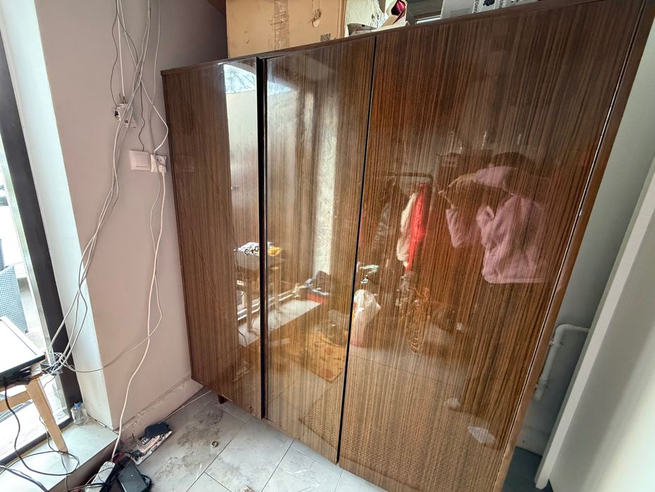 Szafa drewniana PRL Oddam za darmo