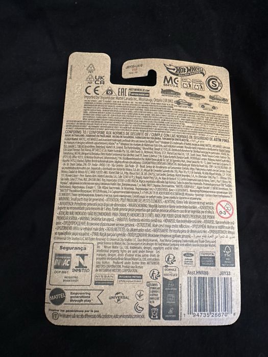 Hot Wheels Fast & Furious 2024 Brian O’Conner Toyota Supra Branco 5/5