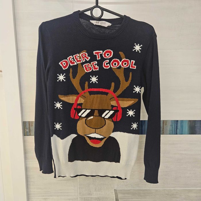 Sweterek chłopięcy  Świąteczny 146/152