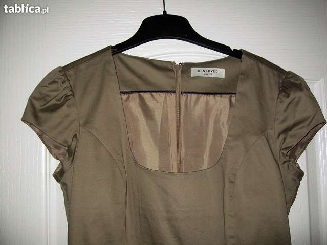 RESERVED -sukienka na podszewce  38