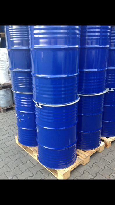 Beczka 200 l metalowa z deklem i obręczą