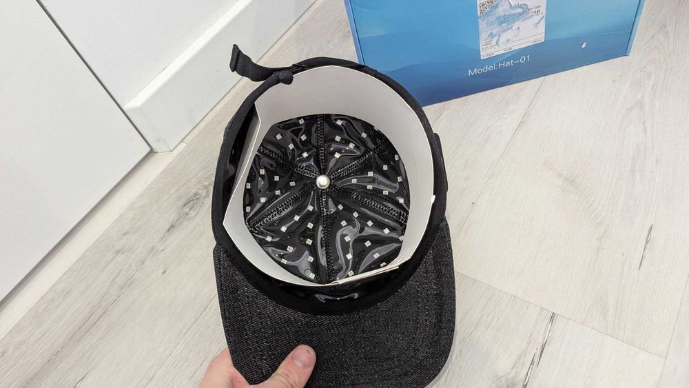 Лазерна кепка Laser Cap Hat-01 118 діодів 650nm для росту волосся LED терапія стимуляція проти випадіння