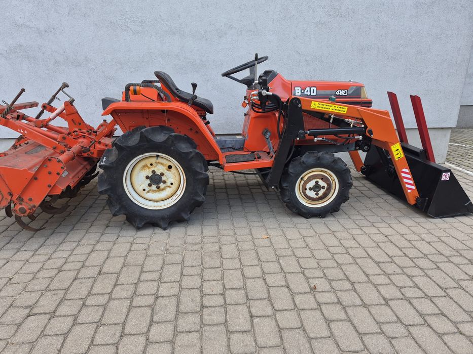 Traktorek kosiarka kubota  ładowacz yanmar  glebogryzarka iseki