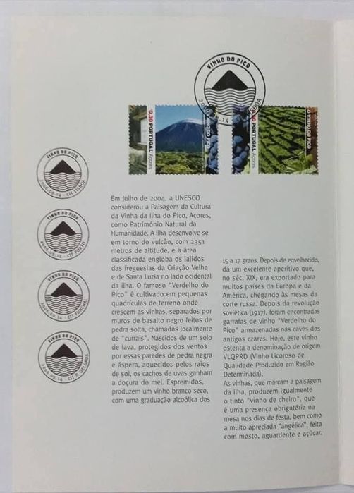 Vinho do Pico - Açores - Pagela