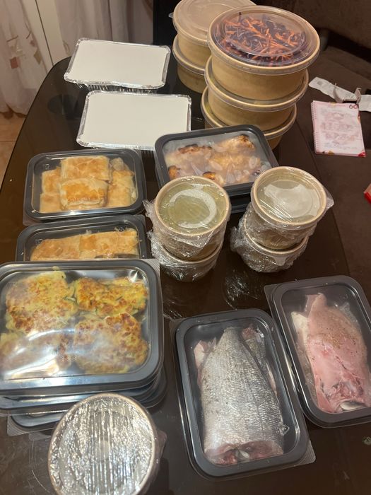 Домашняя еда с ресторанной подачей.