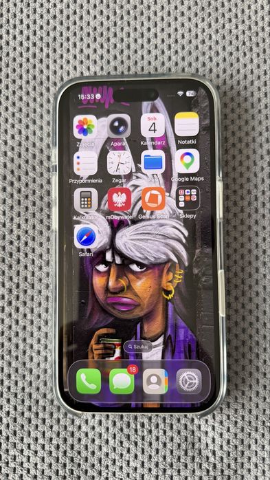 iPhone 16 128 GB biały - stan idealny, jak nowy