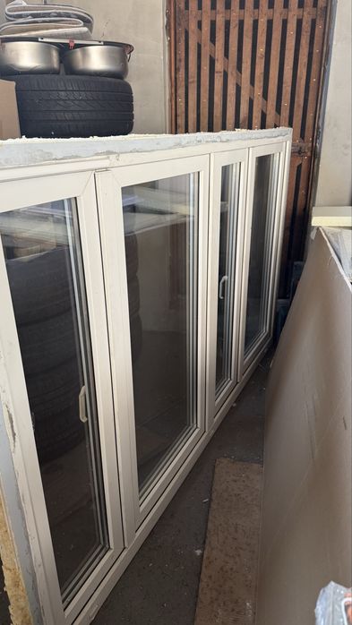 Okno pcv 2320 x 1380 4 skrzydlowe