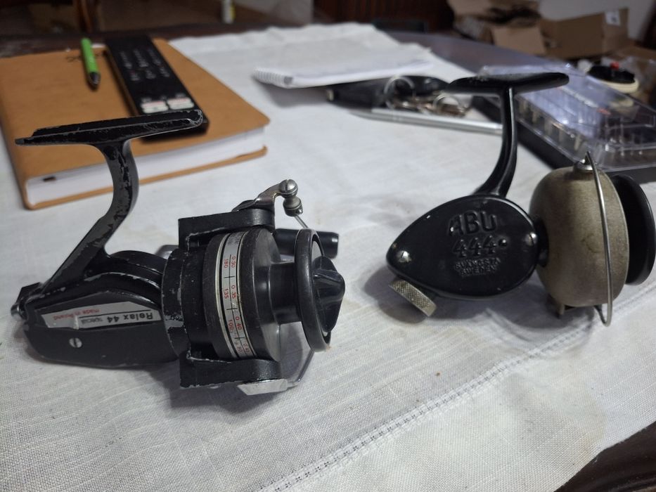 Kołowrotek relax 44 oraz szwedzkie Abu 444