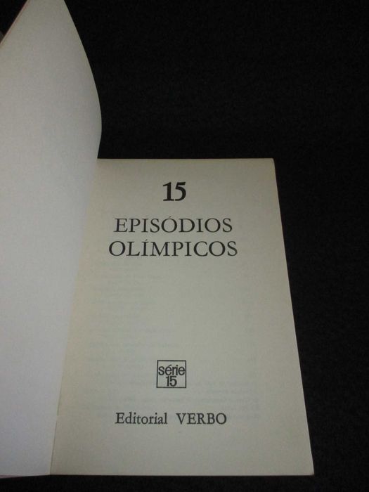 Livro Episódios Olímpicos Série 15 Verbo
