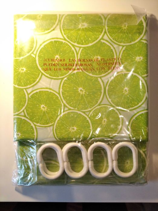 Cortina de banho/duche 145x200 cm