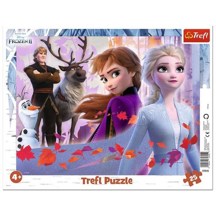 Puzzle ramkowe Trefl Disney Kraina Lodu 25 el.