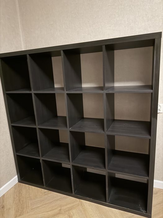 Regał kallax IKEA ciemny brąz