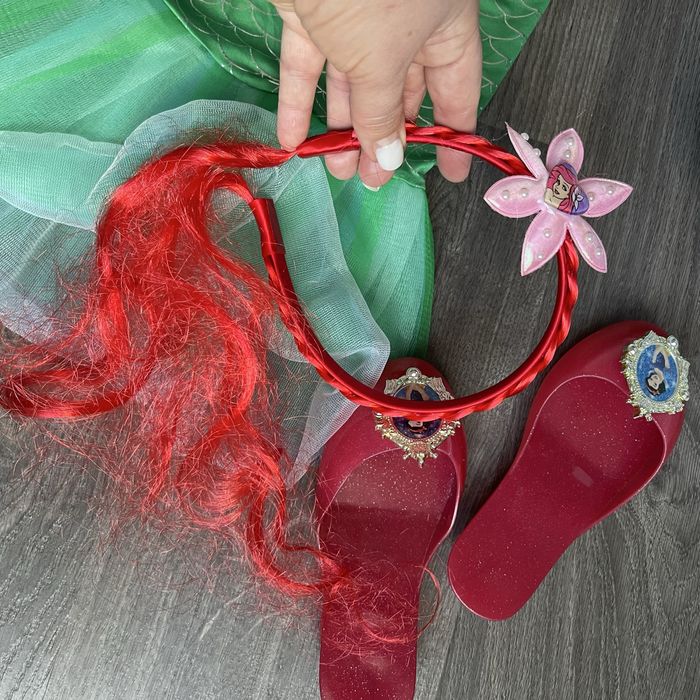 Костюм Новий рік р. 98-110см, 134см спідниця Ельза Снігова Корол Русал