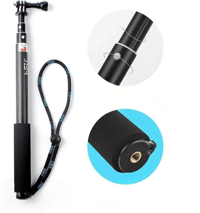 HSU 92 cm kijek do selfie do GoPro,drążek teleskopowy do Insta 360 INS