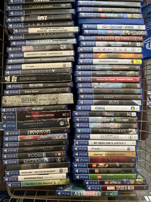 Gry Ps4 slim Pro VR move Ps5 minecraft fifa Sprzedam zamienię