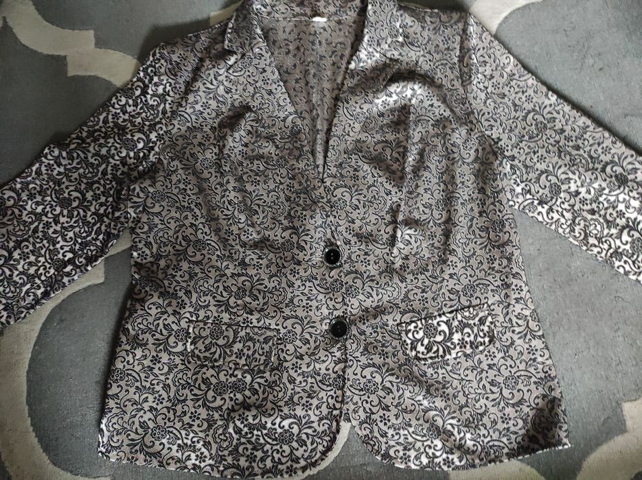 Żakiet żakardowy, r. 48