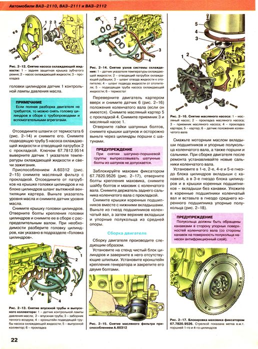 ВАЗ-2110 / 2111 / 2112. Руководство по ремонту. Книга
