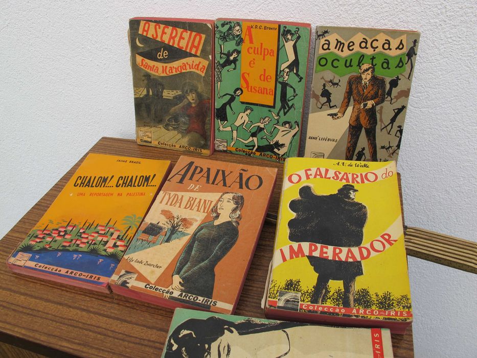 Coleção Arco Iris - Livros Antigos dos anos 50
