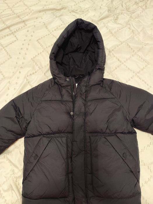 Kurtka puchowa ZARA rozm. 104, czarna, chłopiec jak nowa