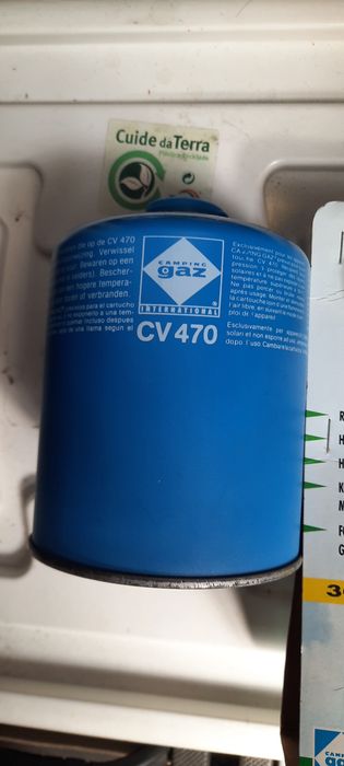 Fogão campingaz com botija extra