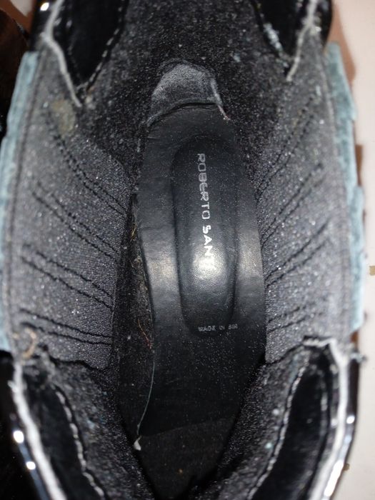 Брендові шкіряні теплі Челсі евро зима Roberto Santї Італія р.40,26