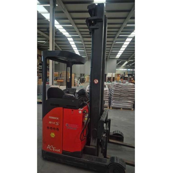 Empilhador Retrátil linde R14 EX S Elétrico 1400kg 2015