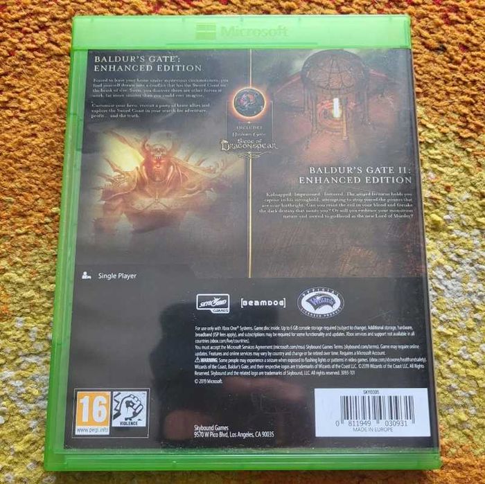 Baldur's Gate I & II Enhanced Edition Xbox One PL, Skup/Sprzedaż