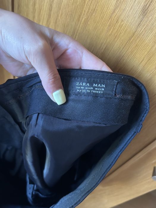 Calça de fato homem